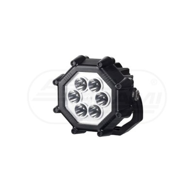 Lampa robocza dalekosiężna HOR73 -20W diodowa 1224V przewód 2x0,75mm 1,5mb-1800lm