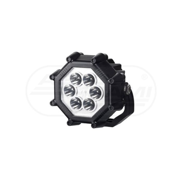 Lampa robocza dalekosiężna HOR73 -20W diodowa 1224V przewód 2x0,75mm 1,5mb-1800lm
