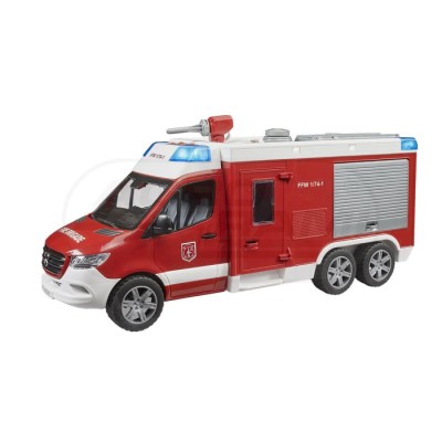 MB Sprinter Straż Pożarna z armatką wodną, moduł świetlno dźwiękowy