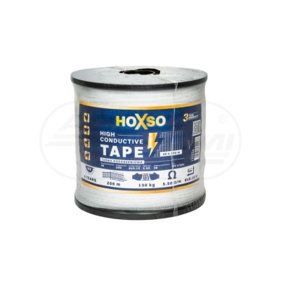 Taśma Ogrodzeniowa 40mm 200m 8x1,5 HOXSO Premium