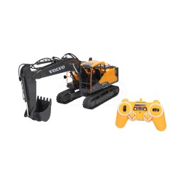 Koparka Volvo EC160E 3 w 1 RC 100% RTR 2,4GHz Ni-Cd 4.8V 400mAh DO-E568, 1:16 Zdalnie sterowany Double Eagle