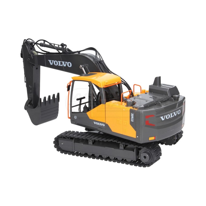 Koparka Volvo EC160E 3 w 1 RC 100% RTR 2,4GHz Ni-Cd 4.8V 400mAh DO-E568, 1:16 Zdalnie sterowany Double Eagle