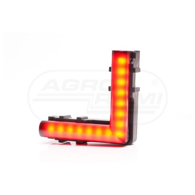 Lampa pozycyjna tylna W28056x56 BLACK 12-24V