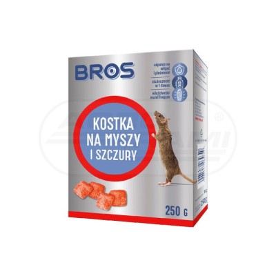Kostka na myszy i szczury 1kg - BROS