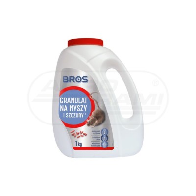 Granulat na myszy i szczury 1kg - BROS