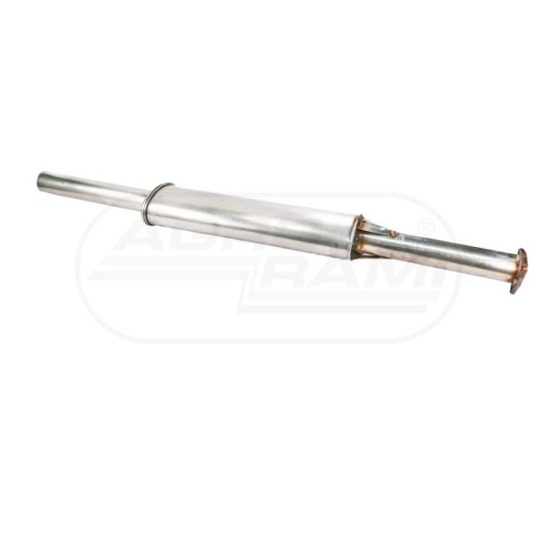 Tłumik C-385 Turbo prosty wylot  INOX  89014040