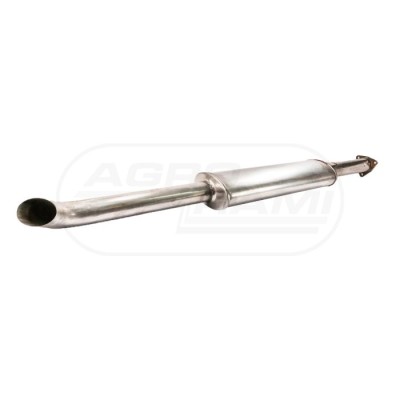 Tłumik C-385 Turbo gięty wylot INOX