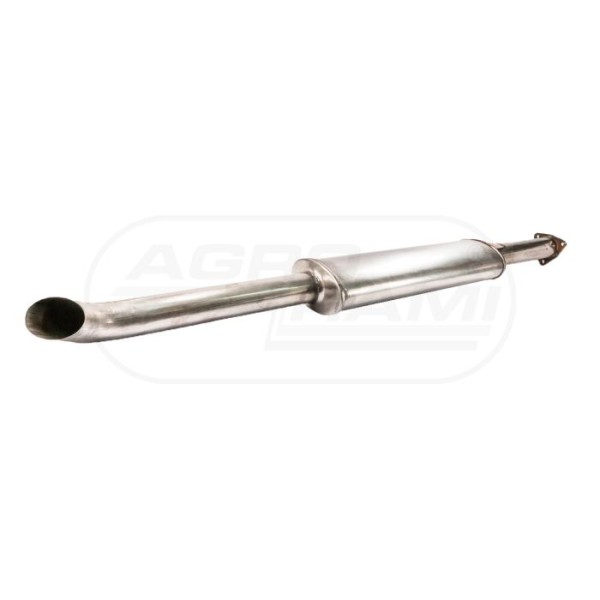 Tłumik C-385 Turbo gięty wylot INOX