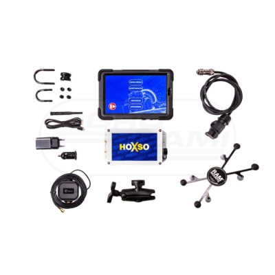 Nawigacja rolnicza zestaw podstawowy tablet 8 + moduł główny HOXSOBOX + akcesoria +-2cm