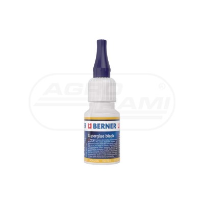 Superglue 20G, czarny BERNER