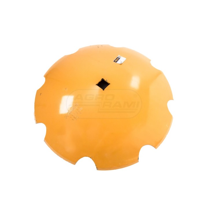 Talerz: 660x6 mm otworów: 1 szerokość: 41mm STAL BOROWA 9988108 HOXSO