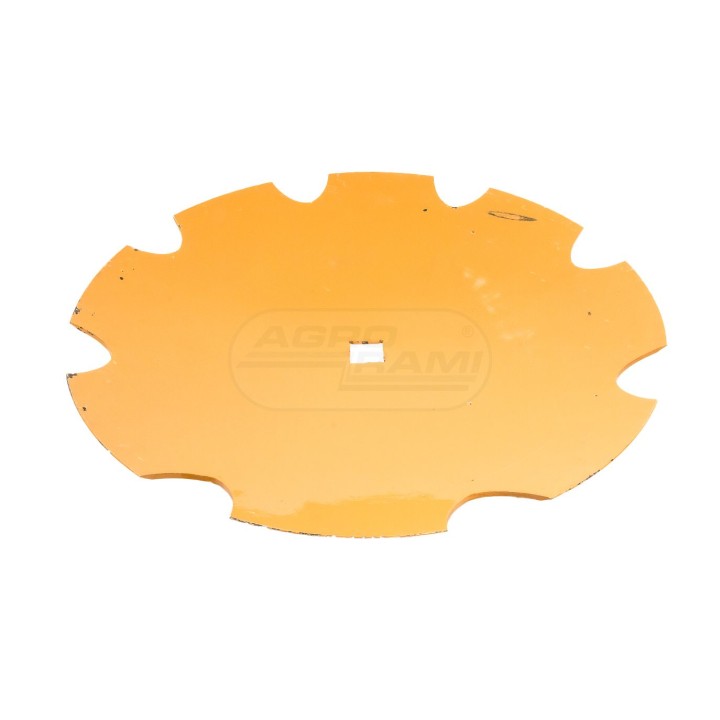 Talerz: 660x6 mm otworów: 1 szerokość: 41mm STAL BOROWA 9988108 HOXSO