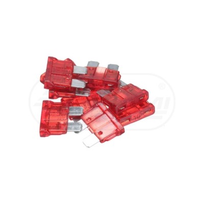 Bezpiecznik 10A, micro, red