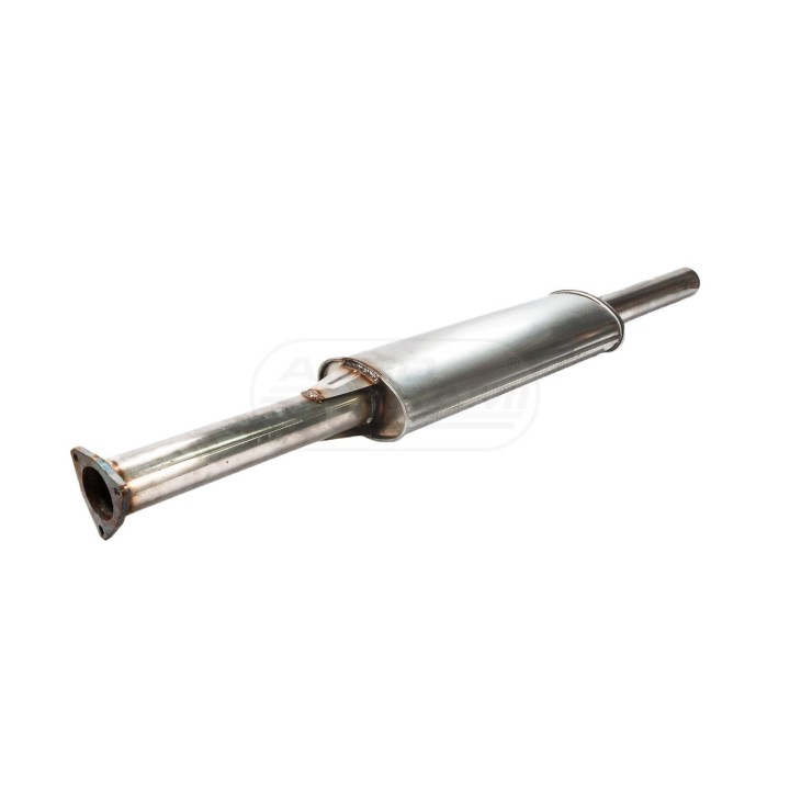 Tłumik C-385 Turbo prosty wylot  INOX  89014040