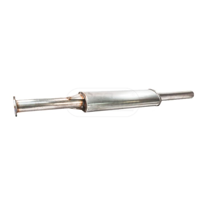 Tłumik C-385 Turbo prosty wylot  INOX  89014040