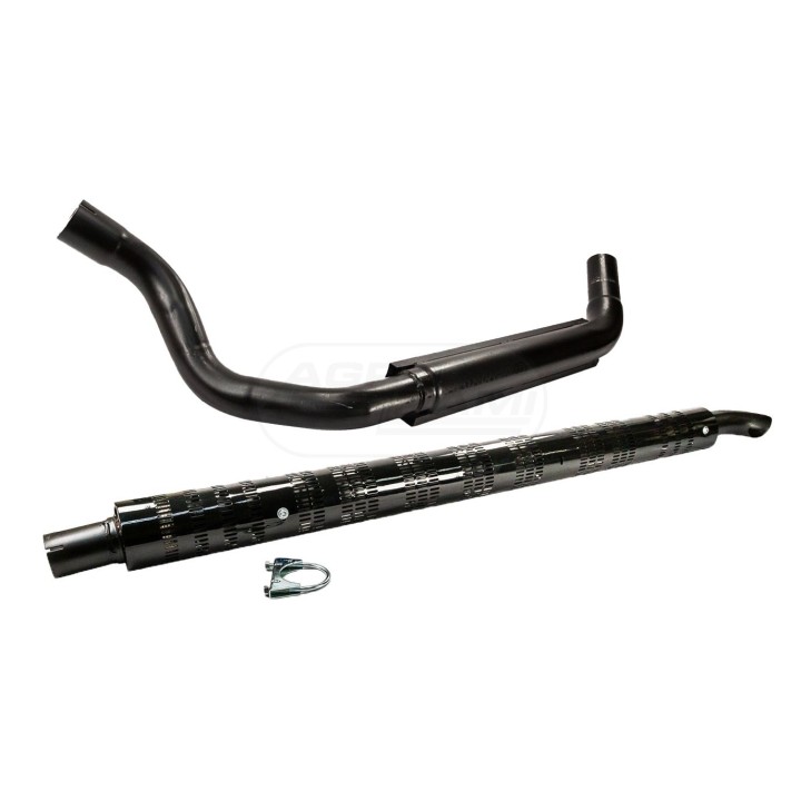 Układ wydechowy+osłona L79489 i obejmy 2x AL78116