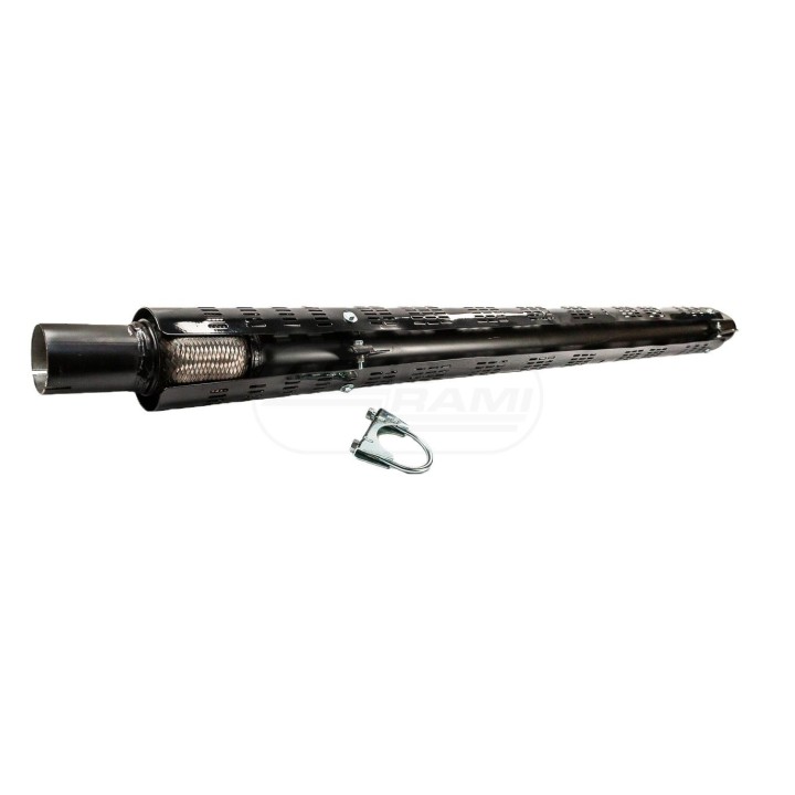 Układ wydechowy+osłona L79489 i obejmy 2x AL78116