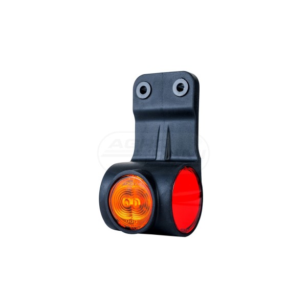Lampa obrysowa potrójna HOR77 neon lewa wisząca diodowa 1224V przewód 2x0,75mm-0,6mb