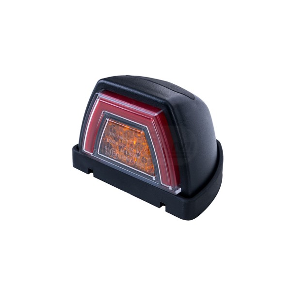 Lampa obrysowa tylna HOR44A wersja narożna dachowa NEON LED1224V przewód 2x0,75mm-0,3mb