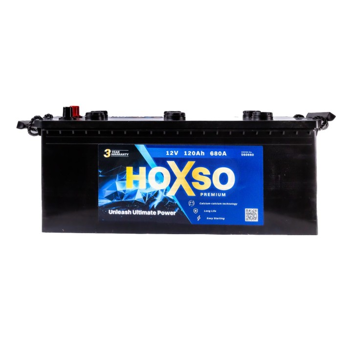 Akumulator 12V 120AH 680A 3 lata gwarancji 12V120AH680A HOXSO