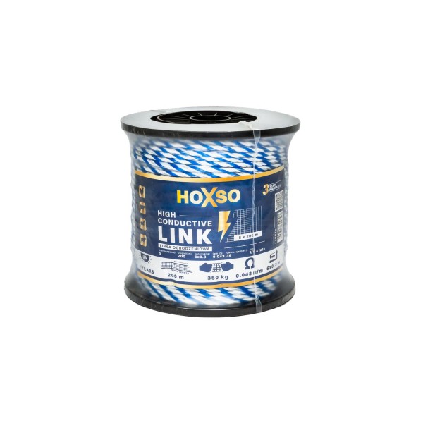 Plecionka Ogrodzeniowa 5.0mm 200m 6x0,3 HOXSO Premium