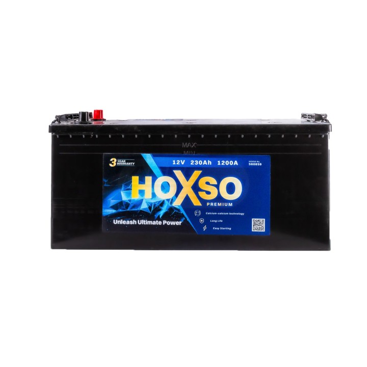 Akumulator 12V 230AH 1200A 3 lata gwarancji 12V230AH1200A HOXSO