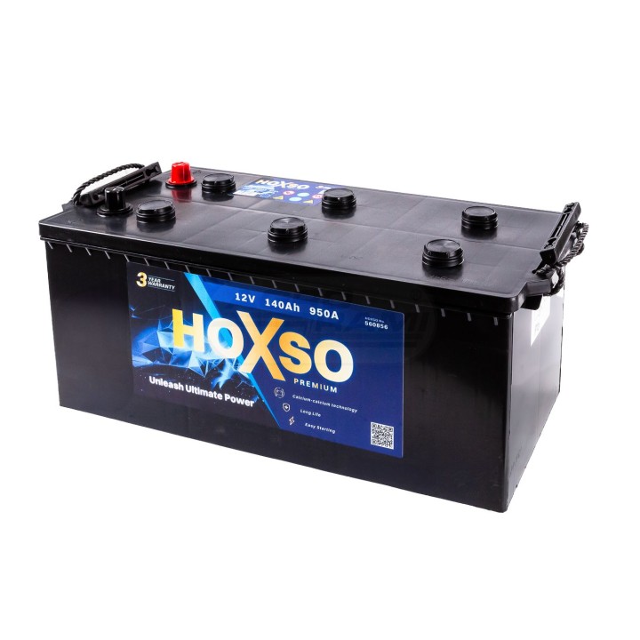Akumulator 12V 140AH 950A 3 lata gwarancji 12V140AH950A HOXSO