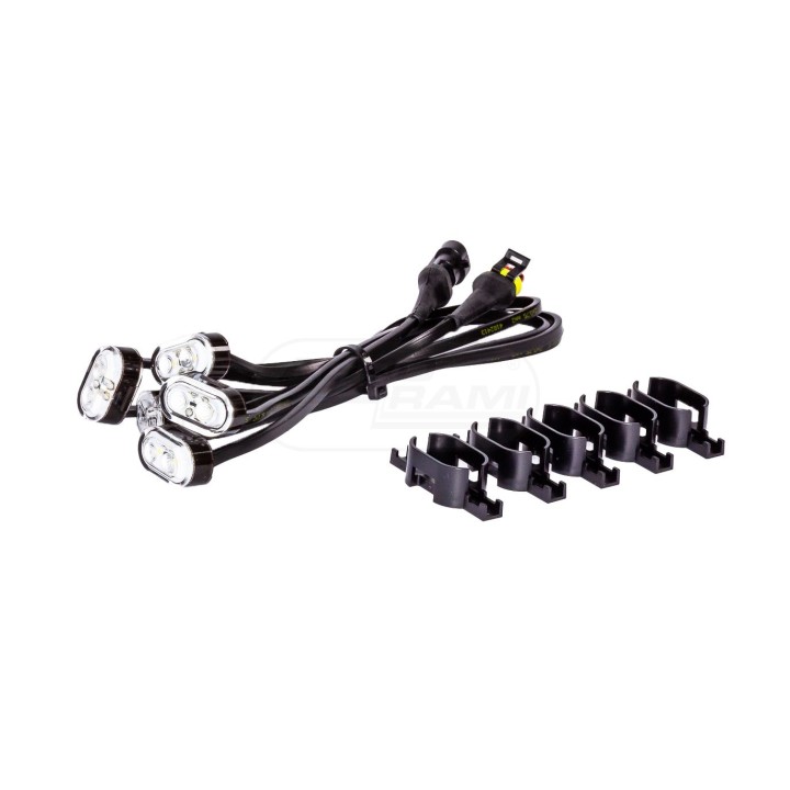 Zestaw 5 lamp uniwersalnych HORPOL do oświetlania pola roboczego maszyn ZLD2644/5