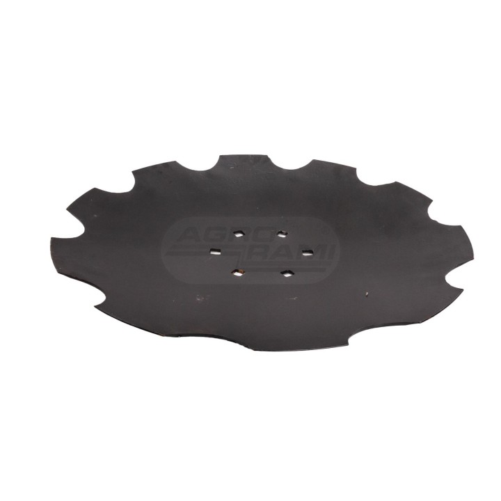 Talerz uzębiony 510X4, 6-otw. Fi13, fi piasty 122mm, Z10 bez wpustu na piastę 6919751061200, 9751/06-120/0 PRODUKT WŁOSKI