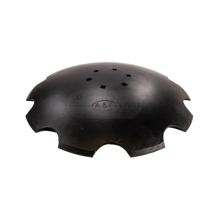 Talerz uzębiony 510X4, 6-otw. Fi13, fi piasty 122mm, Z10 bez wpustu na piastę 6919751061200, 9751/06-120/0 PRODUKT WŁOSKI