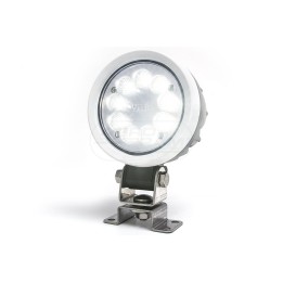 Lampa robocza okrągła W162 7000 (9 LED) światło rozproszone, z przewodem WAŚ 1153
