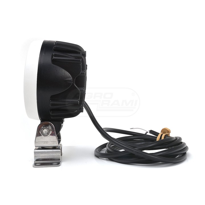 Lampa robocza okrągła W162 7000 (9 LED) światło rozproszone, z przewodem WAŚ 1153