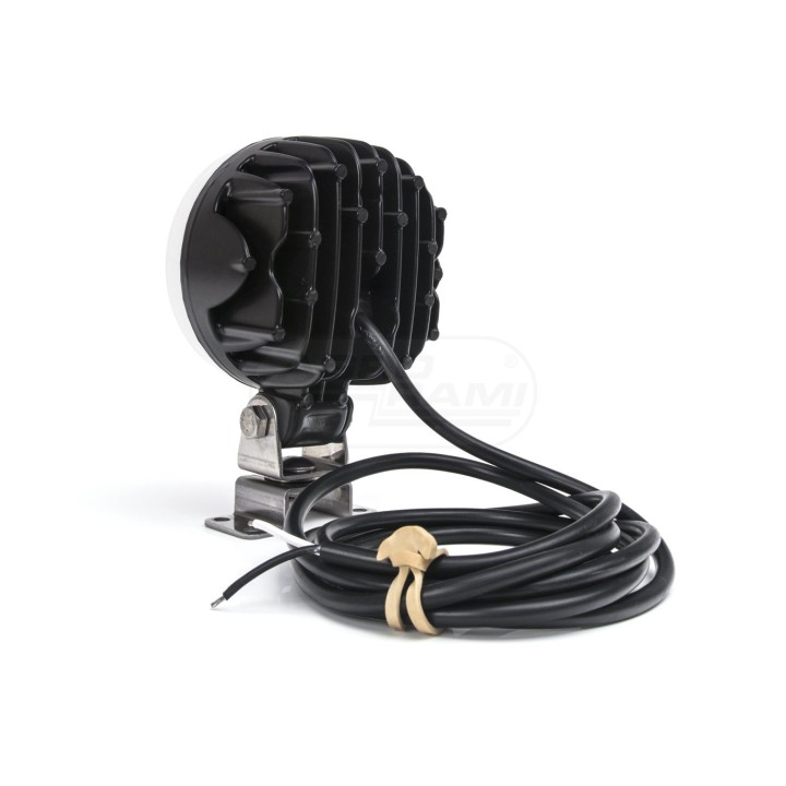 Lampa robocza okrągła W162 7000 (9 LED) światło rozproszone, z przewodem WAŚ 1153