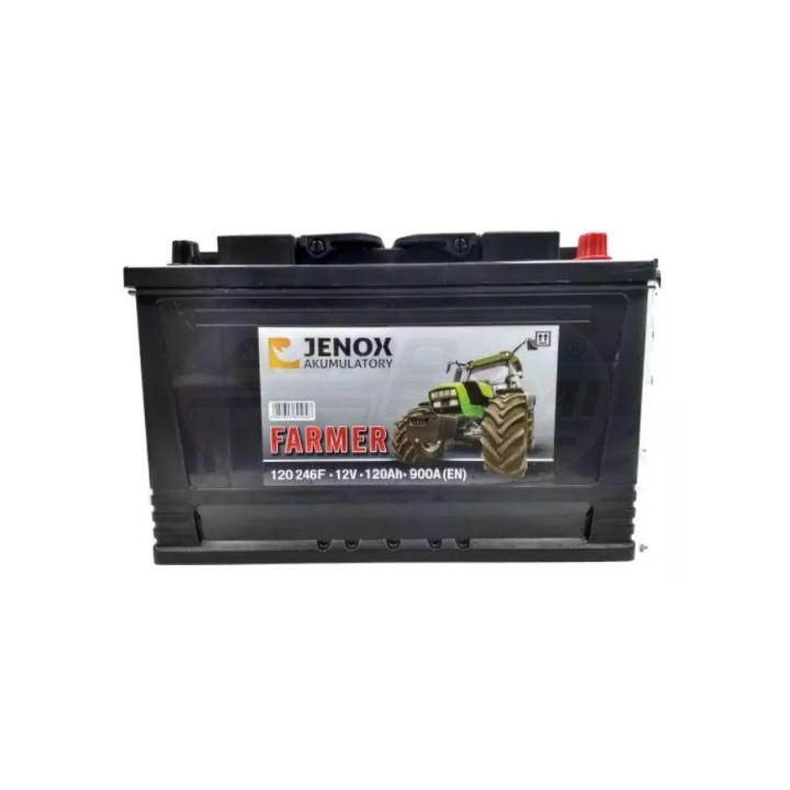 Akumulator JENOX FARMER 120Ah 900A 120246F 12V120AH P+ A900, 120246F