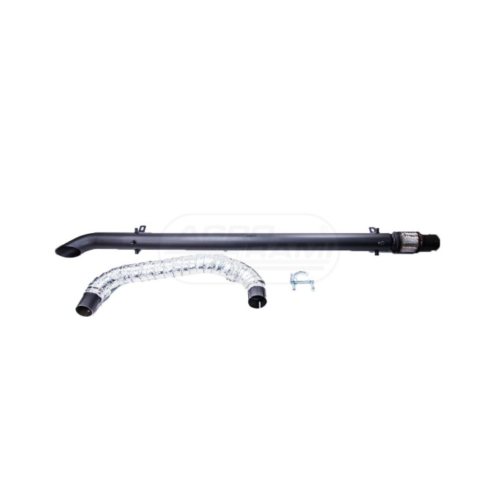 Układ wydechowy Kompletny 26/166-154 + 26/166-155 AL80953 ,  AL80501 POWER SILENCER