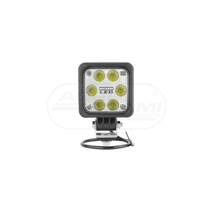 Lampa robocza LEDF 100x100-6° 3000lm 12/24V (Cz+)+przew.0.5m, LED9C.53900.50 WESEM