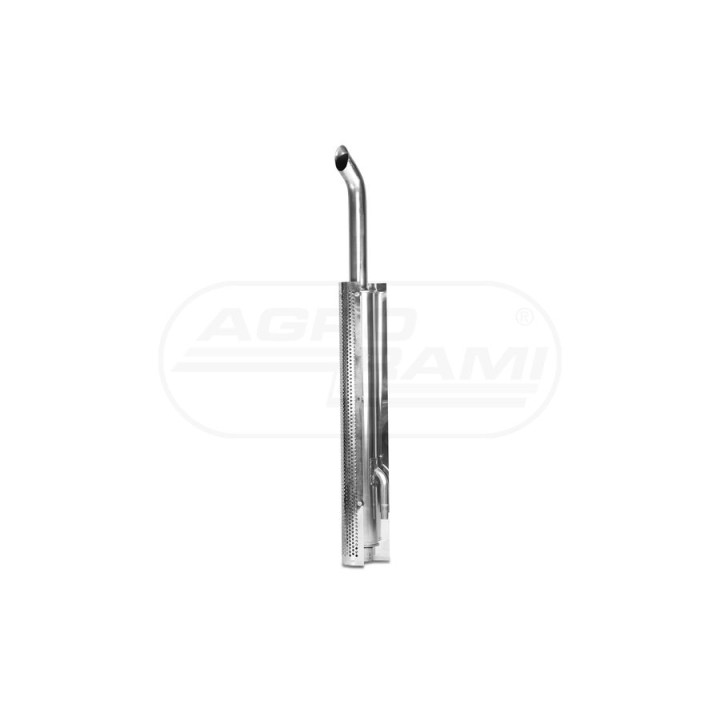 Tłumik rura wydechowa stal nierdzewna komplet montaż fi 90 mm 87356795 POWER SILENCER