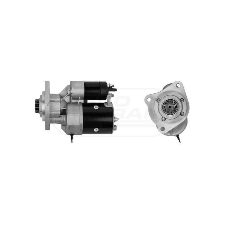 Rozrusznik z reduktorem 12V 2,7kW Iskra/Mahle R-11G 7017954M1, 9142804, 9142743 MAHLE