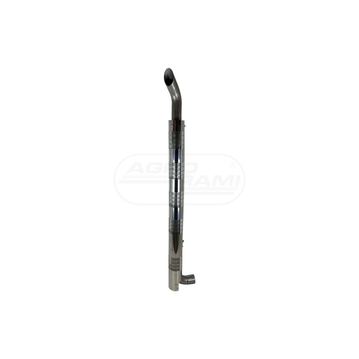 Rura wydechowa z osłoną kpl John Deere. Stal nierdzewna INOX AL164277 POWER SILENCER
