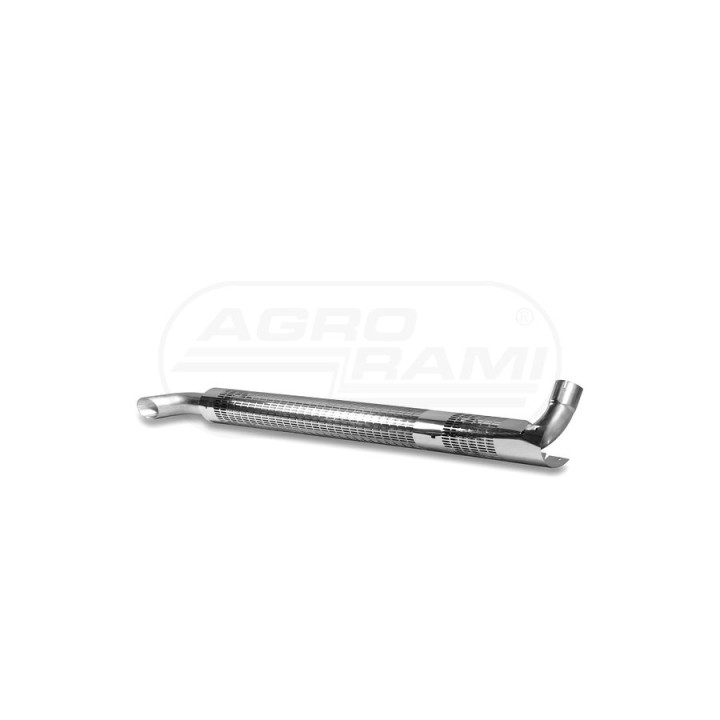 Rura wydechowa z osłoną kpl John Deere. Stal nierdzewna INOX AL164277 POWER SILENCER