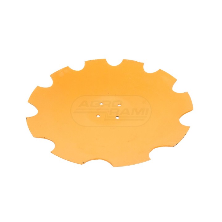 Talerz: 560x4 mm 4 otwory uzębiony STAL BOROWA 9988175 HOXSO