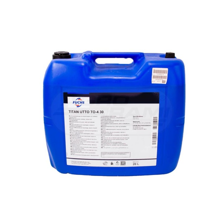 Olej FUCHS TITAN SAE 30 UTTO TO4 20 L.