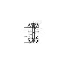 Łożysko rolkowo-stożkowe 47136076 Case IH