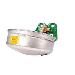 Poidło miskowe INOX 5 l. ZAWÓR REGUL.RUROWY/PIŁA