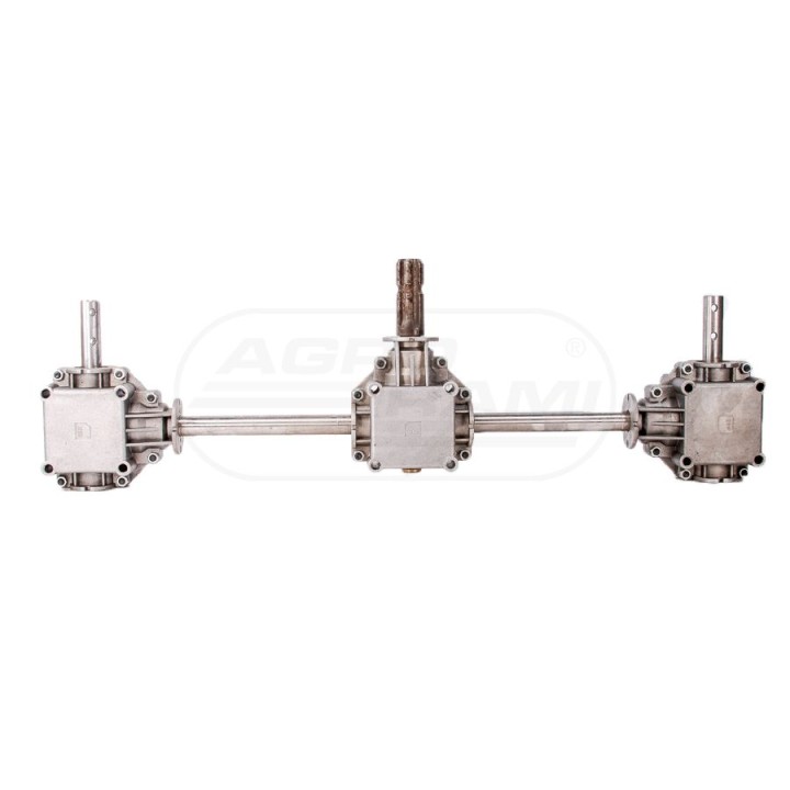 Przekładnia do Rozsiewacza naw potrójna 770mm alum MZ90AL1.52L