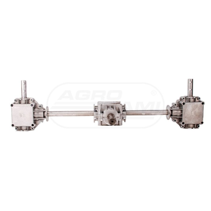 Przekładnia do Rozsiewacza naw potrójna 770mm alum MZ90AL1.52L