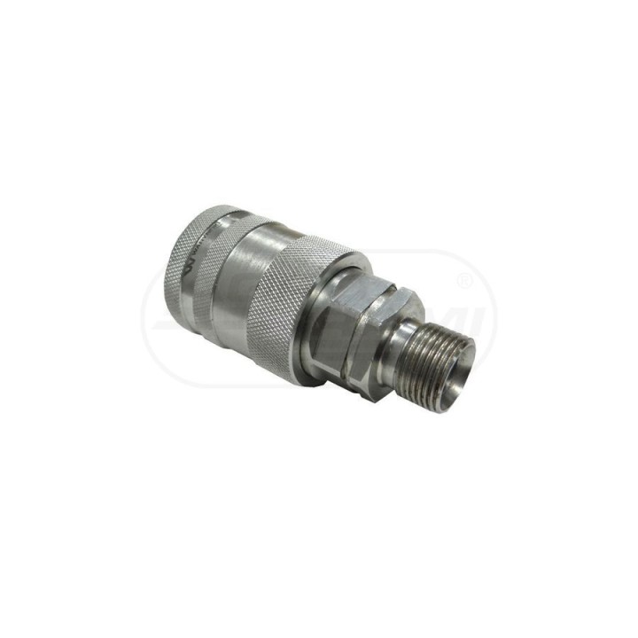 Szybkozłącze hydrauliczne gniazdo M20x1,5 gwint zewnętrzny EORO PUSH-PULL 91000822G ISO 7241-A WARYŃSKI Waryński