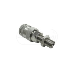Szybkozłącze hydrauliczne gniazdo long M18x1,5 gwint zewnętrzny EURO PUSH-PULL 9100818GL ISO 7241-A WARYŃSKI Waryński