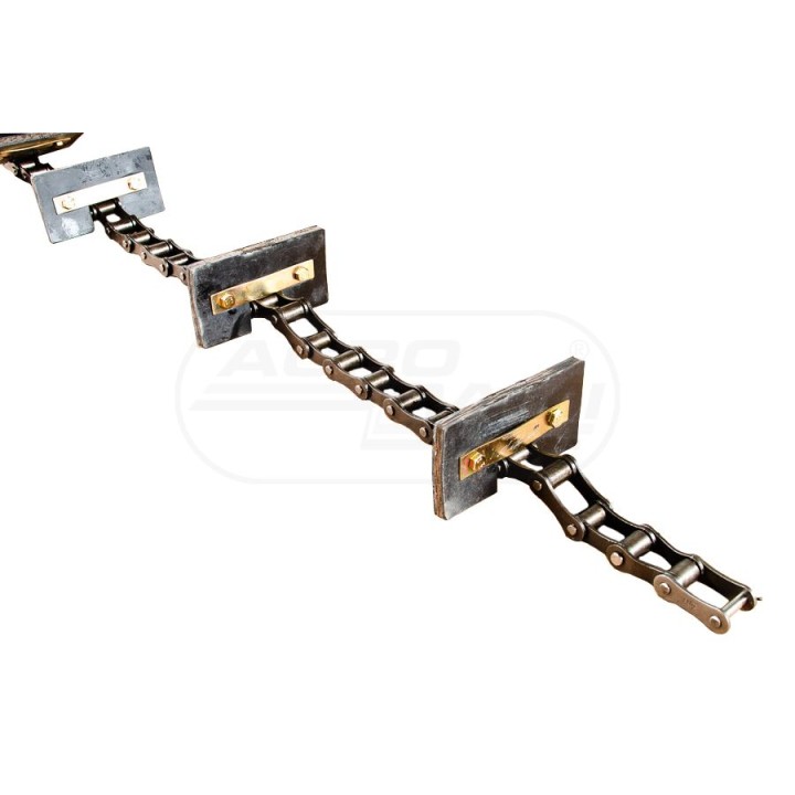 Łańcuch przenośnika KPL. 18 łopatek  ELITE  JD 1075 DOPO N.017018, JD 1174-1177-1188-985-1085, JD 965-975-1065-1072 AZ44109 , AZ