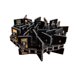 Łańcuch przenośnika kpl. 26 łopatek 150 x 90 mm. 84017638 , CA550 x 105 , B122714